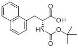 Boc-3-(1-萘基)-L-丙氨酸, 55447-00-2, 结构式