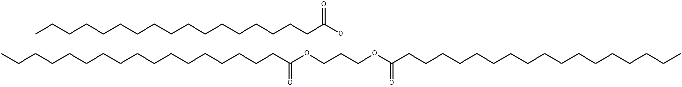 トリステアリン 化学構造式