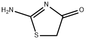 2-イミノチアゾリジン-4-オン 化学構造式