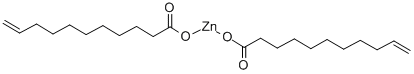 ビス(10-ウンデセン酸)亜鉛 化学構造式