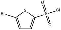 5-ブロモ-2-チオフェンスルホニルクロリド 化学構造式