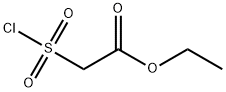 (氯磺酰基)乙酸乙酯 结构式