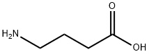 γ-氨基丁酸, 56-12-2, 结构式