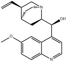 奎尼丁, 56-54-2, 结构式