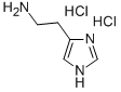 Histamine dihydrochloride Structure
