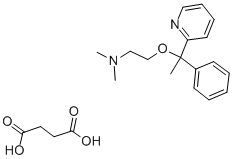 Doxylamine succinate Structure