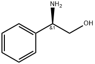 (R)-(-)-2-フェニルグリシノール 化学構造式