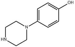 4-(1-哌嗪基)苯酚, 56621-48-8, 结构式
