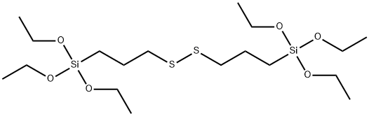 双-[3-(三乙氧基硅)丙基]-二硫化物, 56706-10-6, 结构式