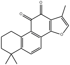 丹参酮 IIA, 568-72-9, 结构式