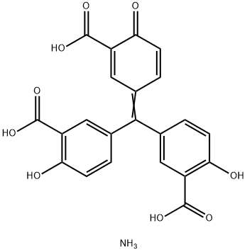 Triammonium-5,5'-(3-carboxylato-4-oxocyclohexa-2,5-dienylidenmethylen)disalicylat
