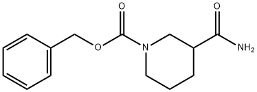1-N-CBZ-NIPECOTAMIDE
 Struktur