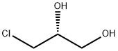 (R)-(-)-3-クロロ-1,2-プロパンジオール 化学構造式