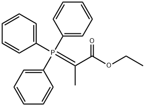 乙氧甲酰基亚乙基三苯基膦, 5717-37-3, 结构式