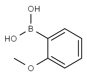 2-Methoxyphenylboronic acid Structure