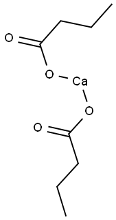 丁酸钙盐, 5743-36-2, 结构式