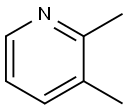 2,3-ルチジン 化学構造式