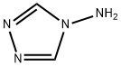 4-アミノ-1,2,4-トリアゾール 化学構造式