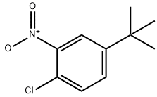 4-氯-3-硝基叔丁基苯, 58574-05-3, 结构式