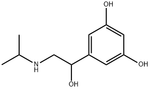 オルシプレナリン 化学構造式