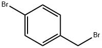 4-ブロモベンジルブロミド 化学構造式