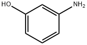 3-アミノフェノール 化学構造式