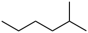 2-甲基己烷, 591-76-4, 结构式