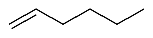 1-己烯, 592-41-6, 结构式