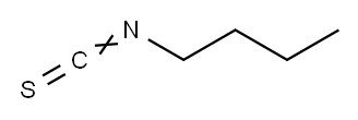 Butyl isothiocyanate Structure