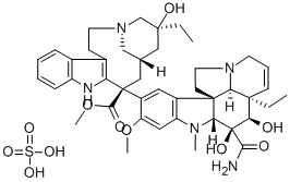 硫酸长春地辛, 59917-39-4, 结构式
