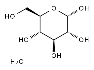 D-Glucose monohydrate Structure