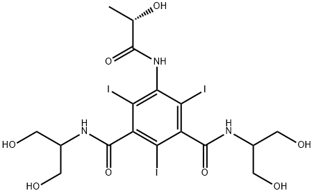 (S)-N,N'-Bis[2-hydroxy-1-(hydroxymethyl)ethyl]-5-[(2-hydroxy-1-oxopropyl)amino]-2,4,6-triiodisophthaldiamid