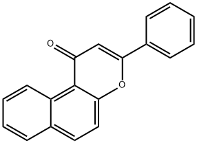 β-萘黄酮, 6051-87-2, 结构式