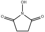 N-羟基丁二酰亚胺, 6066-82-6, 结构式