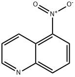 5-硝基喹啉, 607-34-1, 结构式