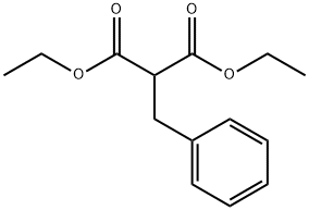 ベンジルマロン酸ジエチル 化学構造式