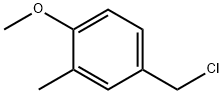 4-METHOXY-3-METHYLBENZYL CHLORIDE Struktur