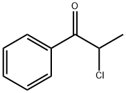 2-クロロプロピオフェノン 化学構造式