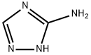 3-アミノ-1,2,4-トリアゾール 化学構造式