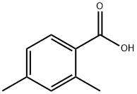 2,4-二甲基苯甲酸, 611-01-8, 结构式