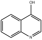 4-キノリノール 化学構造式