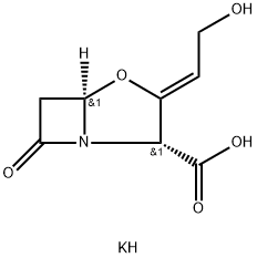 クラブラン酸カリウム標準品 化学構造式