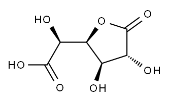 D-SACCHARIC ACID 1 4-LACTONE Structure