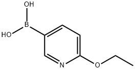2-乙氧基吡啶-5-硼酸, 612845-44-0, 结构式