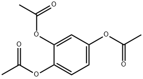 1,2,4-苯三酚醋酸酯, 613-03-6, 结构式