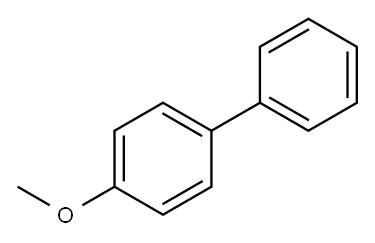 4-Methoxybiphenyl Structure