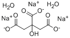 Trisodium citrate dihydrate Struktur
