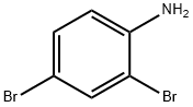 2,4-二溴苯胺, 615-57-6, 结构式