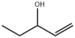 1-ペンテン-3-オール 化学構造式