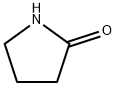 2-吡咯烷酮, 616-45-5, 结构式